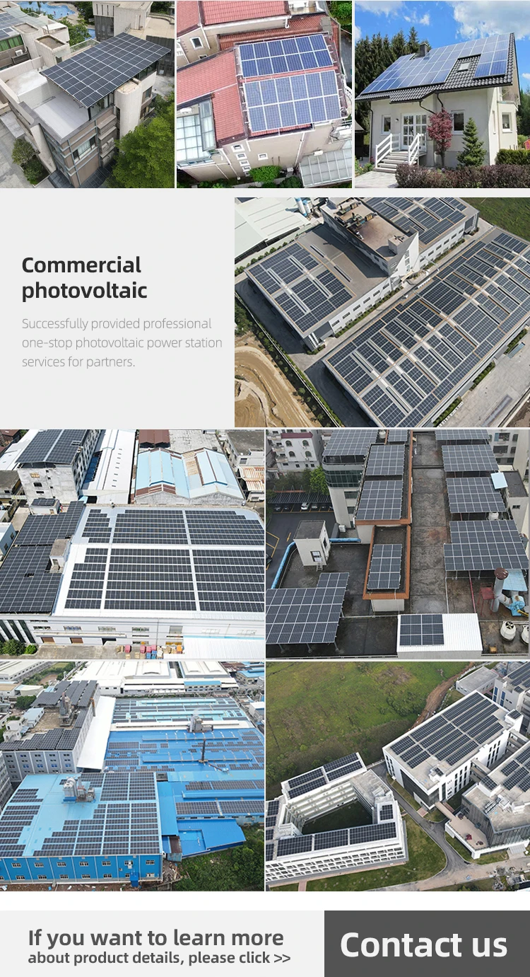 Hotsale Grid Tie Solar System 50kw 100kw 500kw Balcony Solar System Panel Solar factory