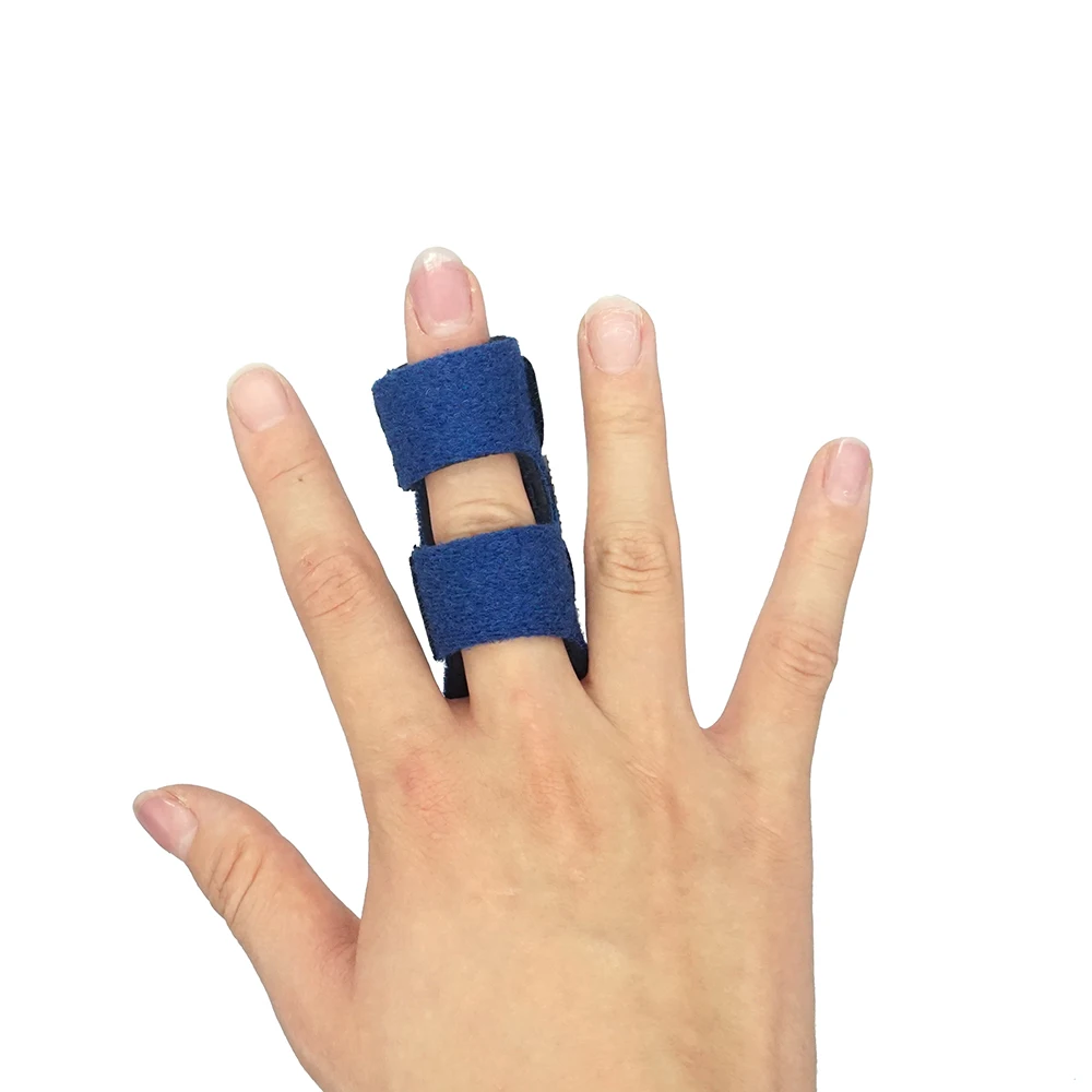 Small Neoprene Finger Splint Soft Breathable Stabilizer for Fracture and Sprained Fingers