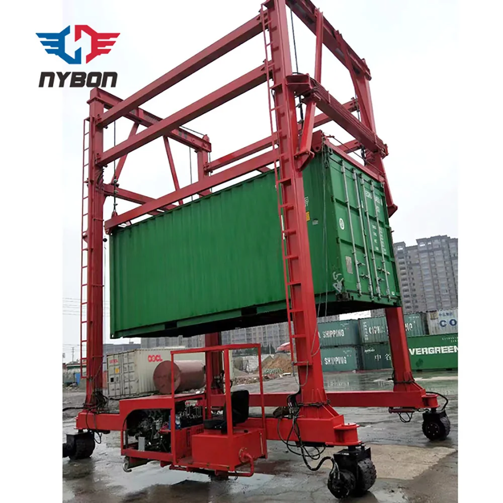 20ft Container Loading Crane Mobile Gantry Crane For Sale - Buy Mobile ...