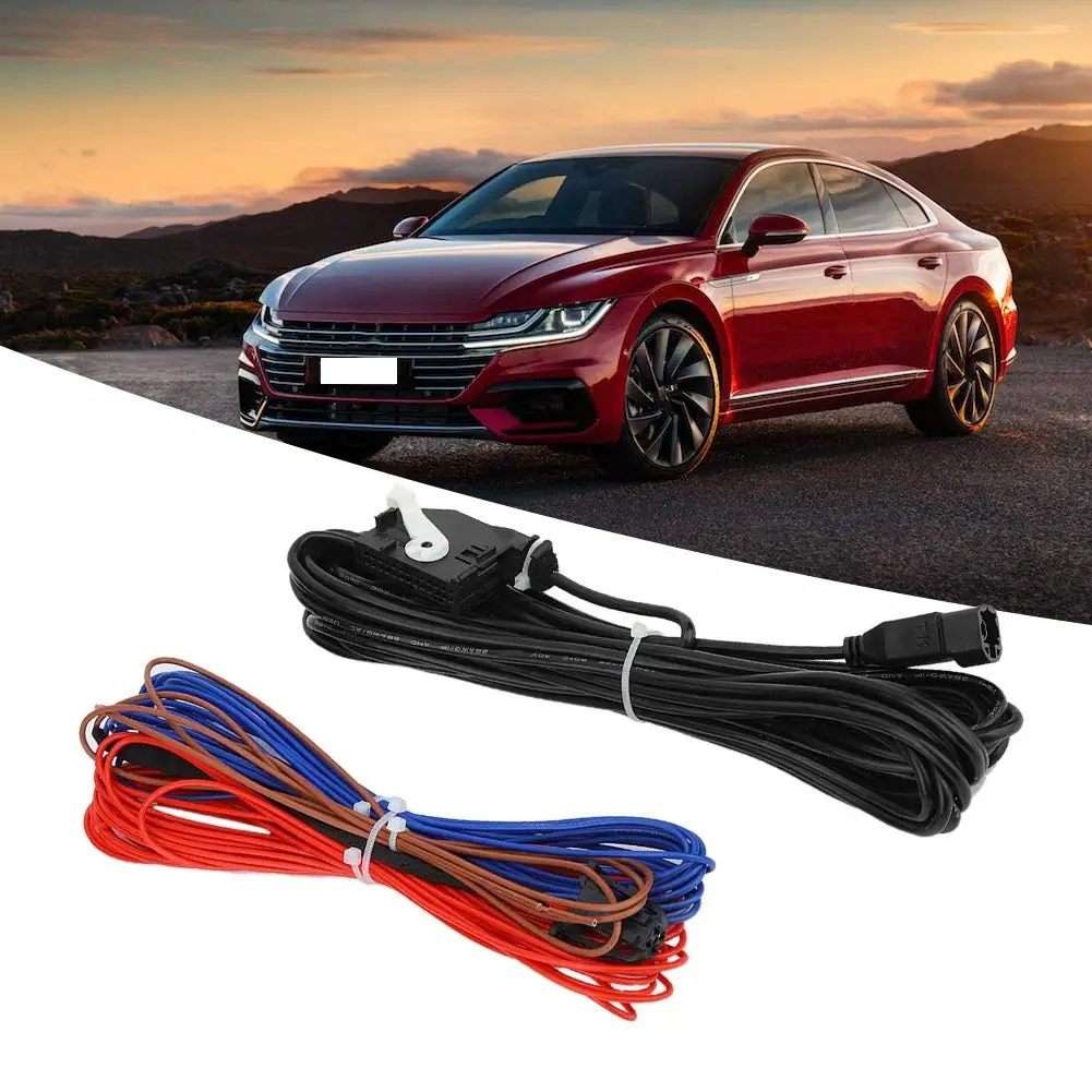 RGB Rear View Camera Cable Socket Video Auto Wire Harness Fit for RNS315 RNS510 RCD510