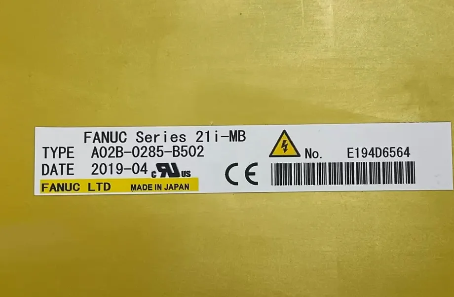 Cnc Original Fanuc System Controller A02b-0285-b502 - Buy Fanuc System ...