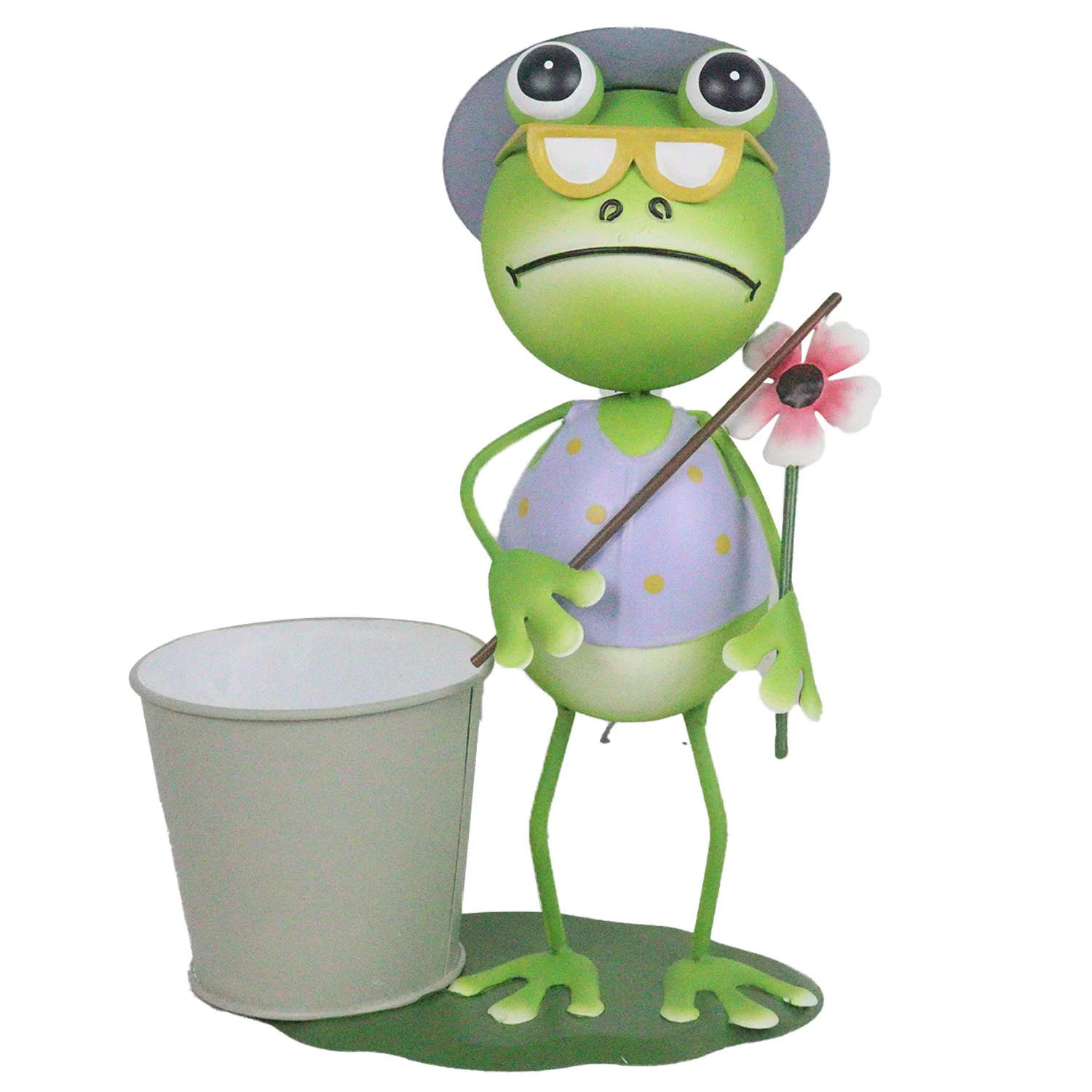 Planter Pot HangerFrog Flower Pot  Creative Craft Frog Animalfor  color