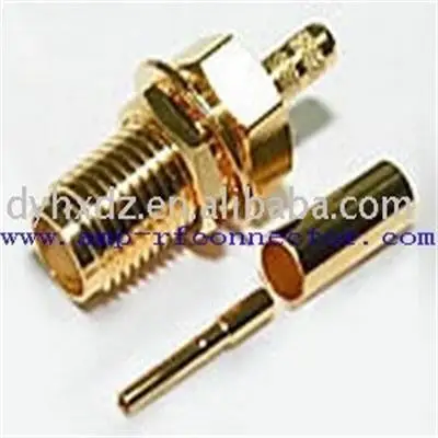 SMA bulkhead female for RG316 RG174 connector