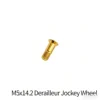 ล้อจ็อกกี้ดีเรลเลอร์ Gold M5x14.2