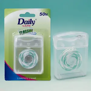 Daily Care Dental Orthodontic Floss, Multiple Floss Materials to Choose, Customized Flavor, Blister Package 21m