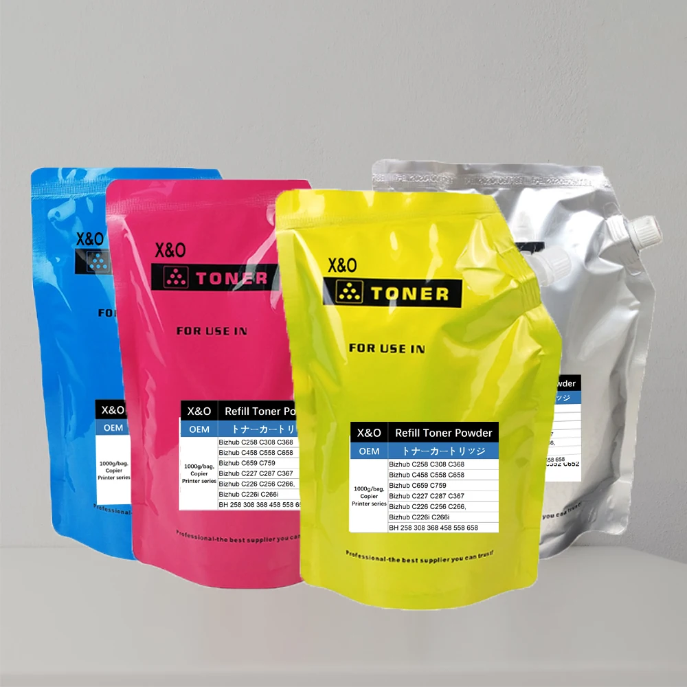 X&O Konica Minolta Bizhub C654e Tn711 Tn713 Laser Toner Powder