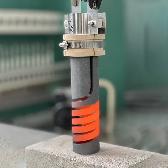 1625C 1500C High Density Spiral Rod Sic Heating Element Silicon Carbide Rod for Furnace Sic Heater Electric