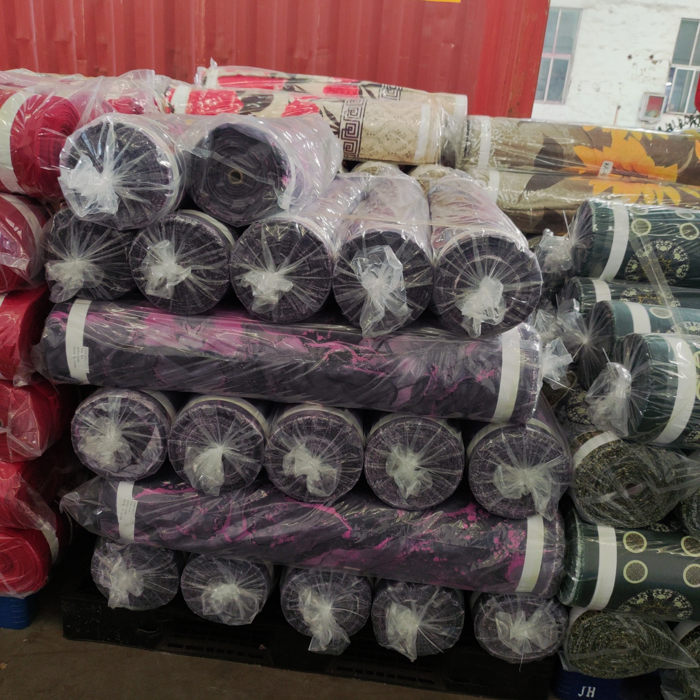 Sudan Market 100 Polyester Microfiber Customized Designs  Fabric for Bed Sheets