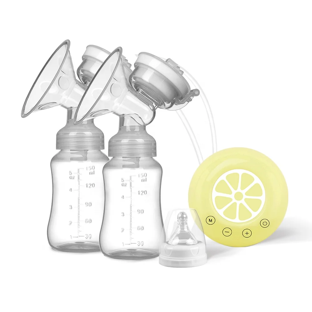 Bilateral Electric Silent Breast Pump Dual Suction Breastfeeding