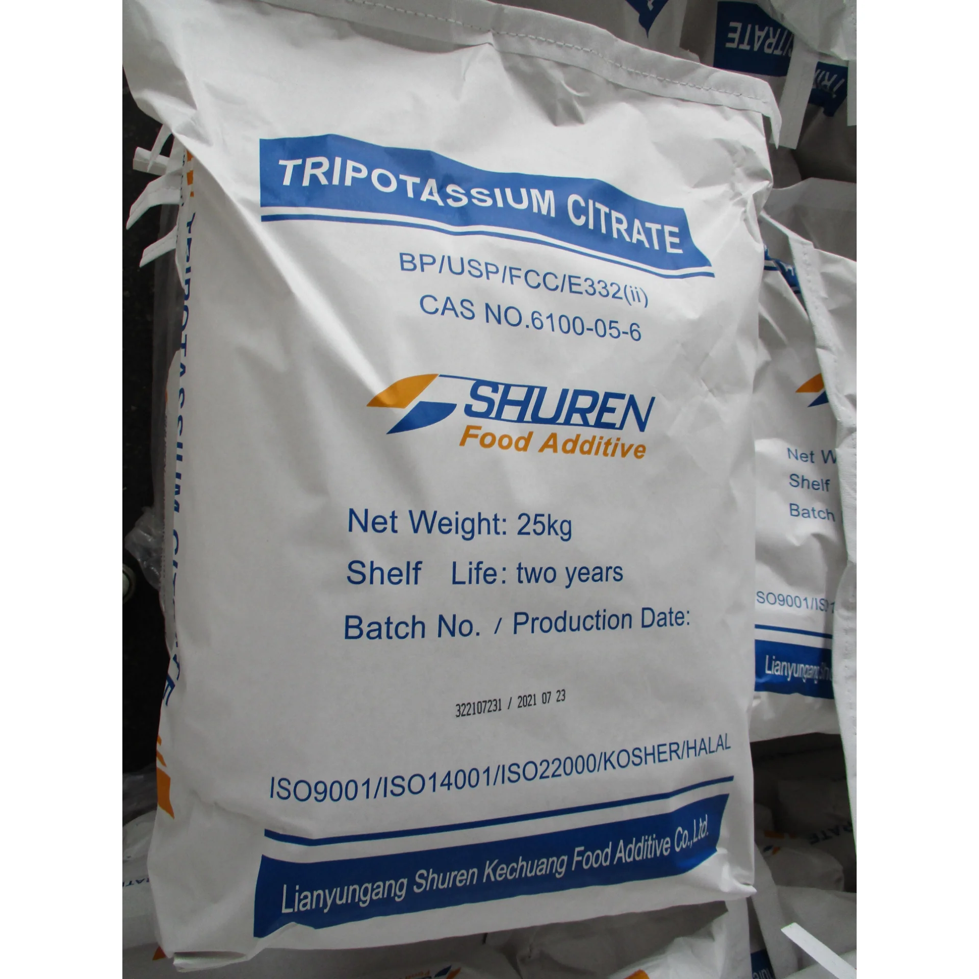 Food Additive Flavouring Agent Tripotassium Citrate E332 Buy Used As Emulsifier In Cheese And In Citrus Freshening Tpc Product On Alibaba Com