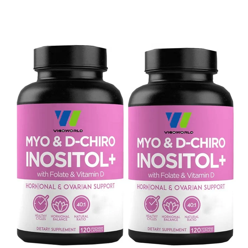 Premium Inositol Supplement Myo Inositol And Dchiro Inositol Capsules