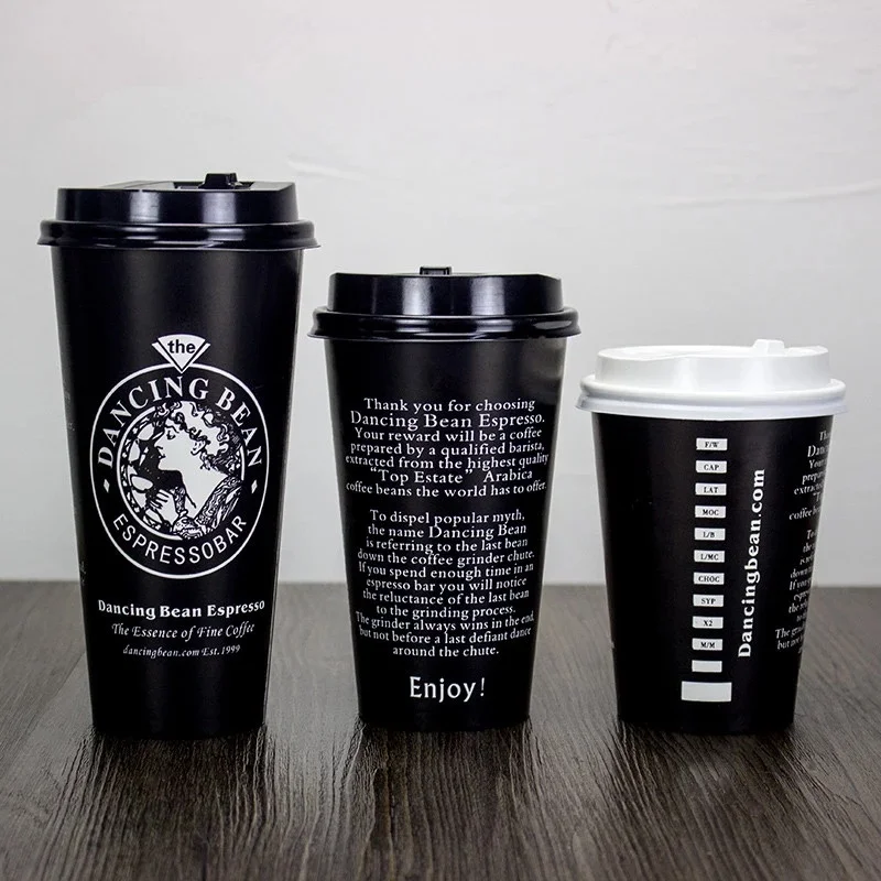 Red 4oz Coffee Cup Paper 10 Oz