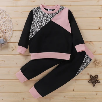 Girls Clothing Sets Children Wear Kids Winter sweater hoodies Clothes Tracksuits Children's Suits