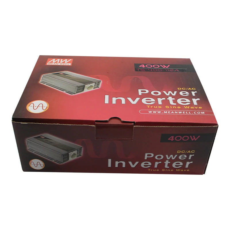 MEANWELL　TS-400　正弦波　400W　インバーター　12V仕様 Mean Well TS-400-212B 400W True Sine Wave DC-AC Inverter