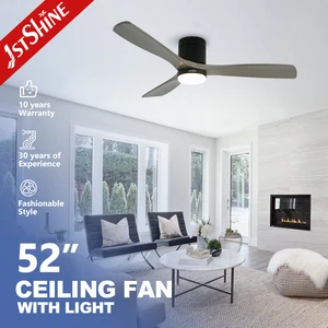 1stshine LED Ceiling Fan Manufacturer 52 Inches 6 Speeds Remote Control LED Ceiling Fan