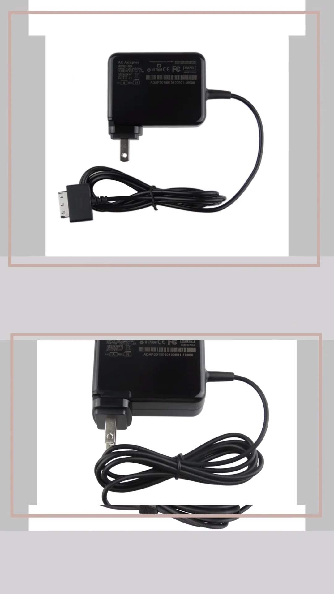 12v 1.5a Tablet Replacement Charger 18w 12 Volt Dc Adapter For Acer