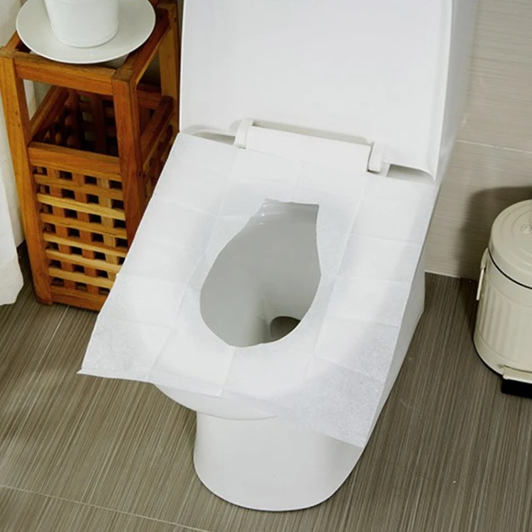 Hot Sale 1 Ply 10 Pcs/bag Travel Pack Disposable Toilet Seat Cover