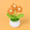 Pot de fleur bouffant Incotton-Orange3Head