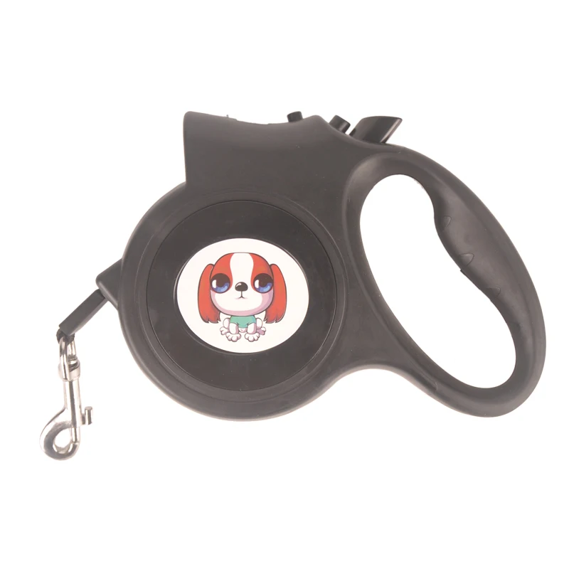 Лидер продаж новый мультфильм Стиль 5 м выдвижной поводок собаки с светодиодный фонарик