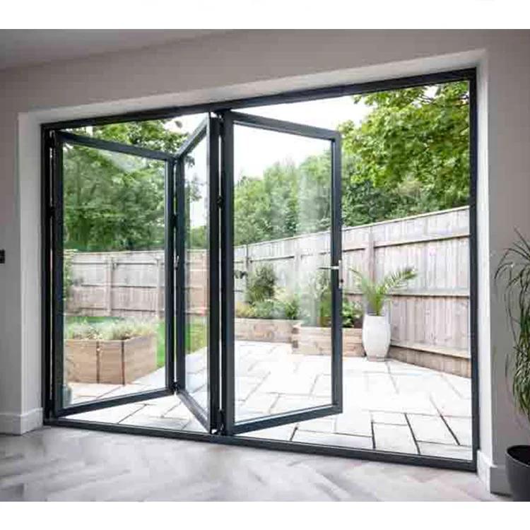 Interior and Indoor Concertina Doors with Soundproof Anti Impact and Thermal Insulation