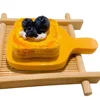 Corn toast plate