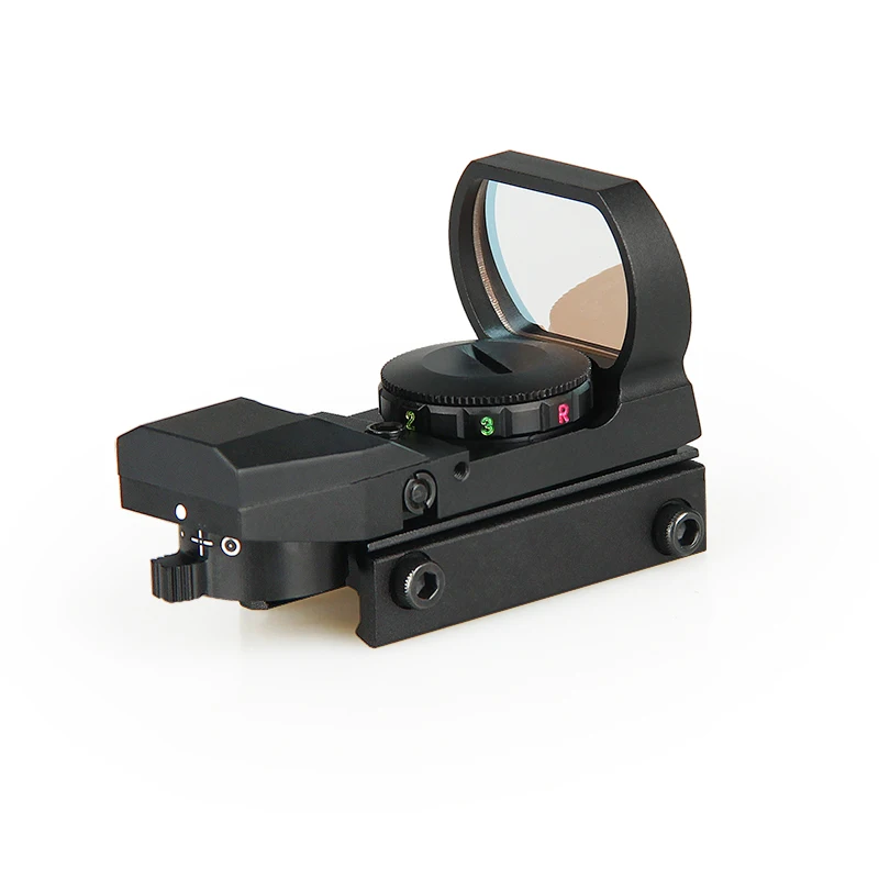 Toy Tactical Red Dot 4 Reticle Red Dot Sight Optical Reflex Sight for Outdoor Game  2-0002
