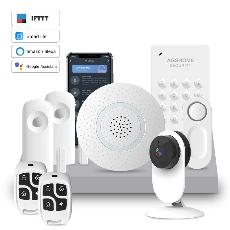 DIY Smart Home Wifi Wireless Burglar Security Alarm System