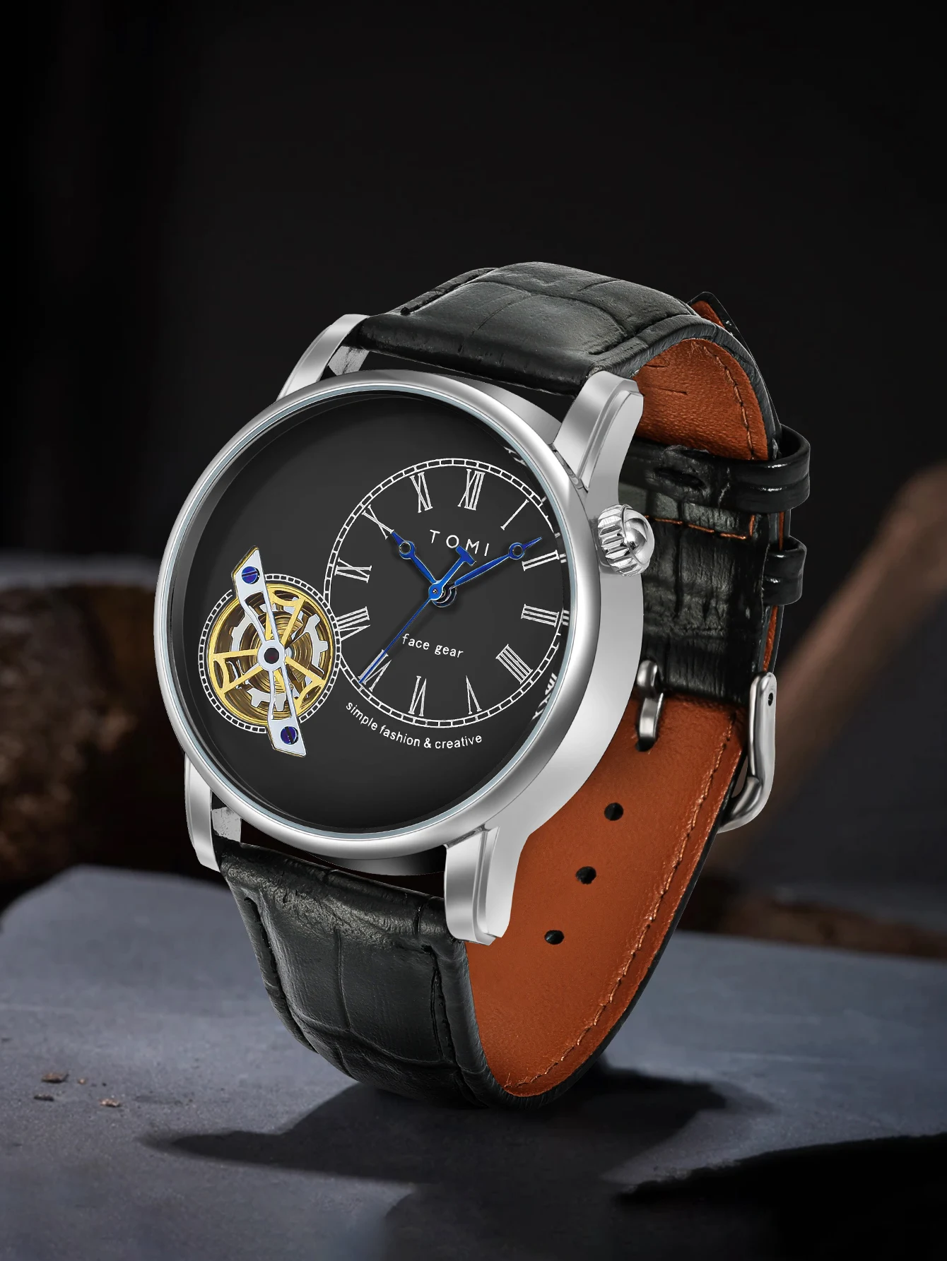 TOMI Men's Business Watch Set - Stylish & Functional