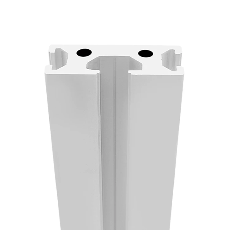 1540 Series 3 Slots Anodized Aluminum Profile Ruler Slide Rail CNC Cutting Punching Processing Services factory