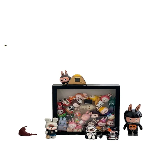 Top Loading Wooden Shadow Box Frame With Hd Glass Wood Display Case With Slot For Wine Bottle Capsule,Tickets,Shells,Stamps Cork