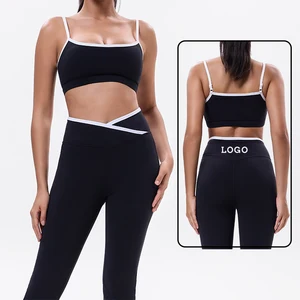 ODM Customize Fitness Sets for Gym Workout Sports Female Gym Wear Legging Set for Women Yoga Sets Gym Clothes Women Active Wear