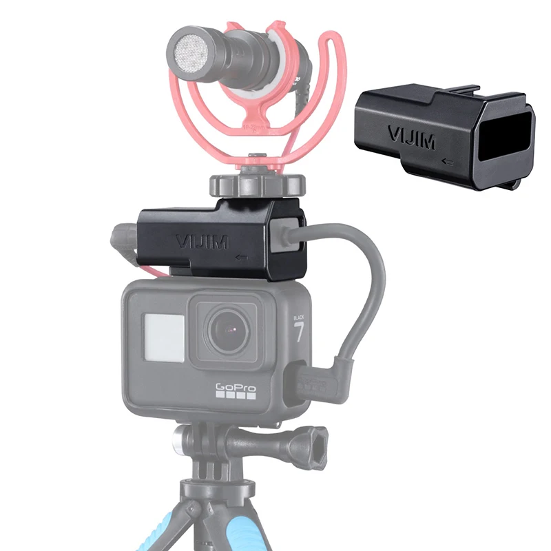 Wholesale GP-3 Microphone Mount for GoPro Hero 7, 6, 5 and for Mic Adapter, Works with Original GoPro Case with Universal Cold Sho From m.alibaba.com