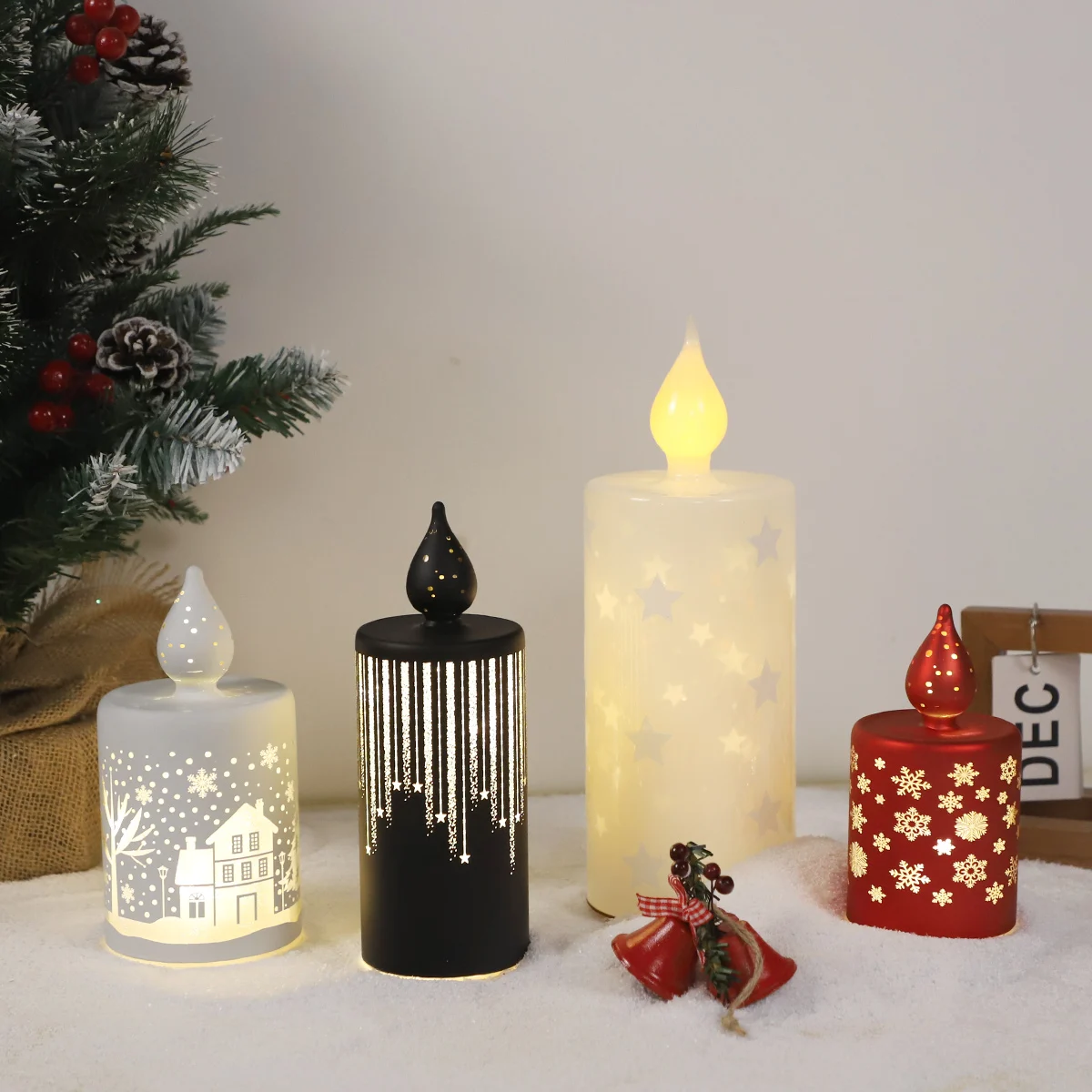 Led Candles for Home Decoration Battery Operated Flameless Smokeless Electric Candle Light Festive Gift For Sale manufacture