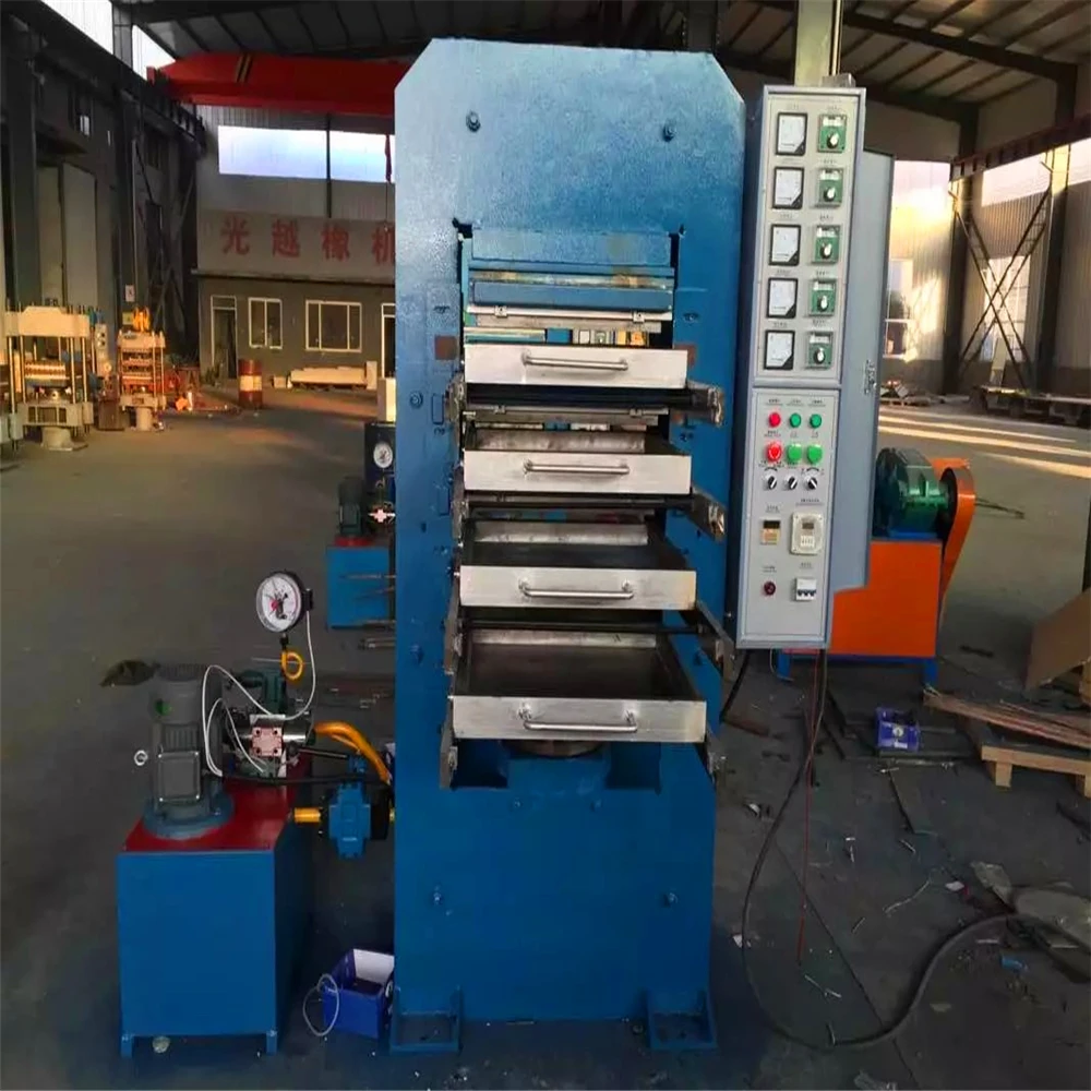 Semi-Automatic Rubber Vulcanizing Press Machine /Rubber Tile Making Machine