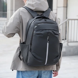 Omaska Waterproof Laptop Backpack Student Fashion Nylon 17 Inch Men College Business Backpack