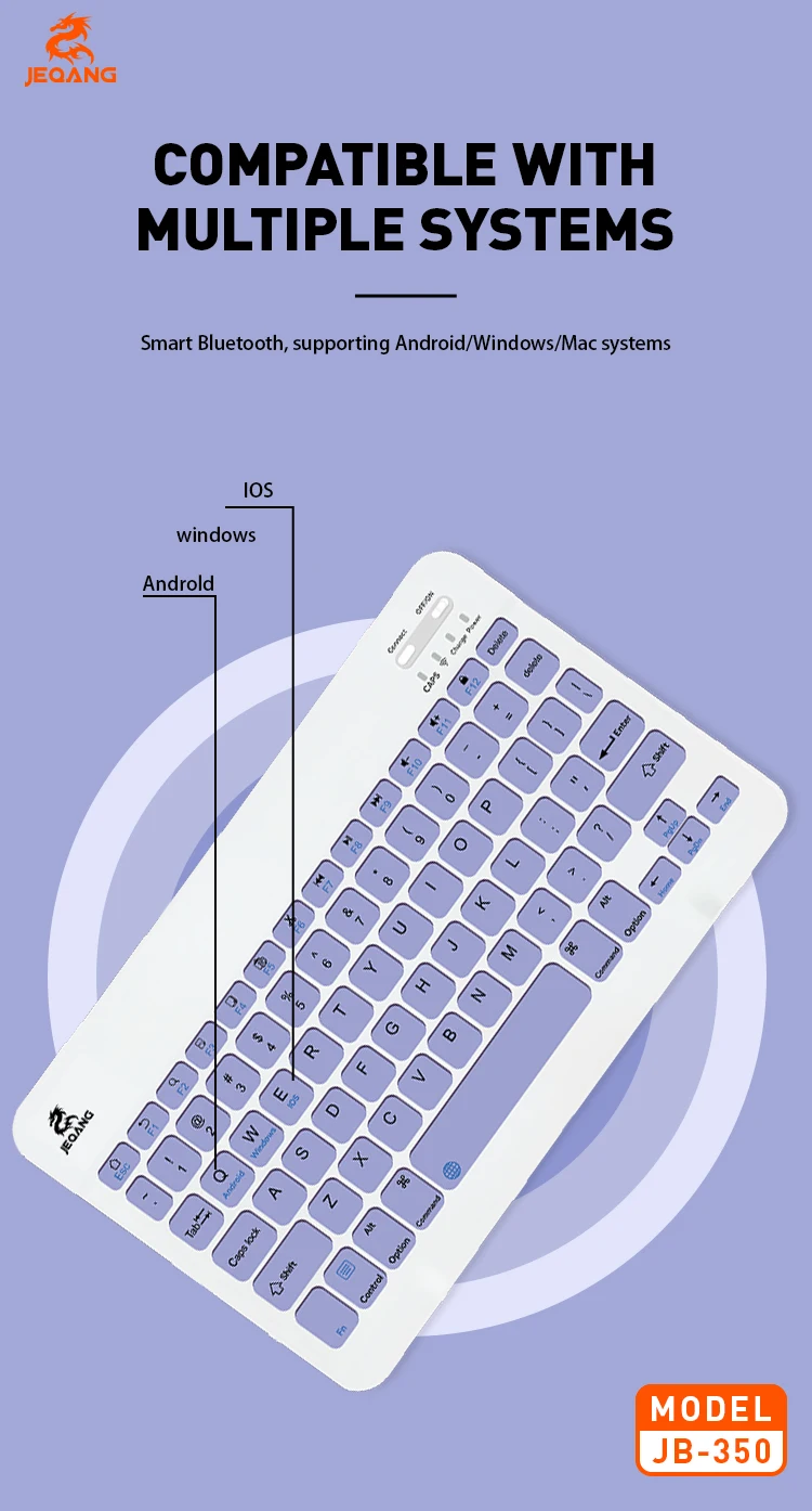 Hot Selling Mini Portable Ergonomic Keyboard Mouse Combo Great Price for Laptop/Tablet New English Wireless Optical Operation