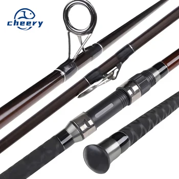 CHEERY 4.2 m Surf Follow Super Hard Long-distance Throwing Rod Three-section Carbon Anchor Fishing Rod Beach – Hard Lure – view 2