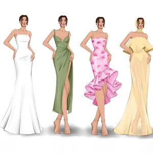 Latest Design Pink Floral Hollow Out Chiffon Clothes Summer Sexy Party Evening Women Mini Dresses