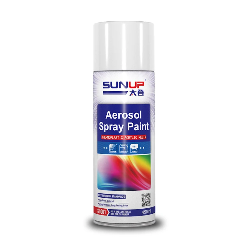 Wholesale White Black Gold Chrome Color Spray Paint Acrylic Aerosol