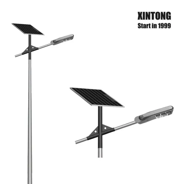 Autocad Drawing Solar Street Light with Pole