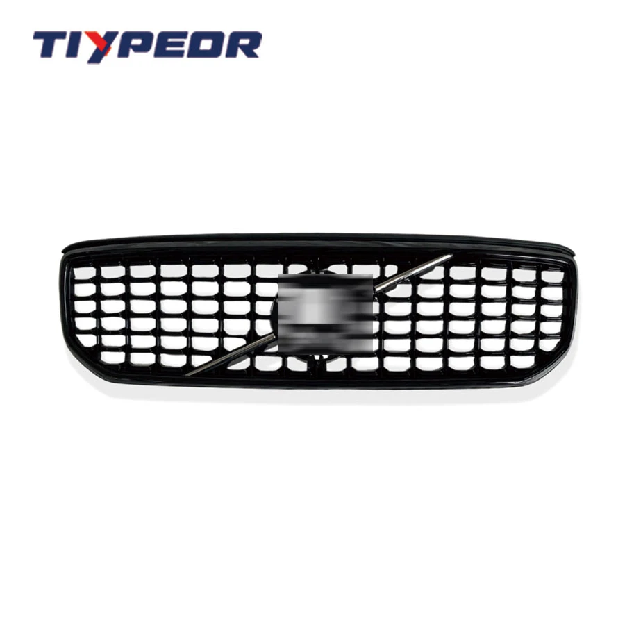 Tiypeor Car Upper Bumper Hood Mesh Grille for Volov XC40 2023 RD 32291465 R-Design Car Front Bumper Mesh Grille