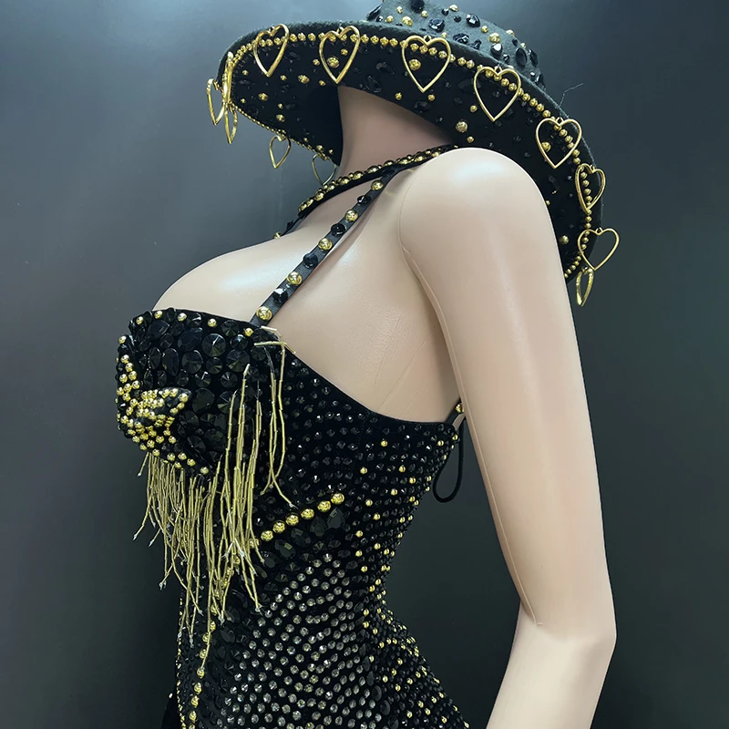 sexy black dress art trend Sexy Cartoon Tencel Rib Mini Dress Black – Fashion Brand Company main image 1