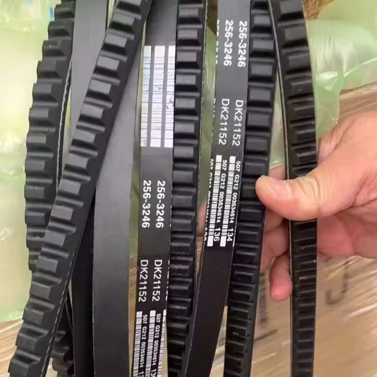 T Type Variable Speed Drive Rubber Pulley V Belt Cogged Raw Edge V Belt