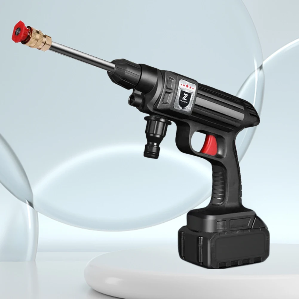 Wireless High Pressure Car Wash Washer Gun Foam Generator Water Gun Spray Cleaner Car Wash for Auto Home Garden Watering Gun