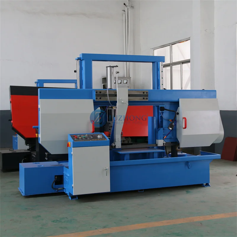 Linear Rails Horizontal Metal Band Sawing Machine GB4250 Cutting Band Saw Machine