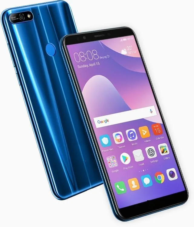 Телефон huawei y7. Huawei y7 2018. Телефон Хуавей y7. Huawei y7 Blue. Смартфон Huawei y10.