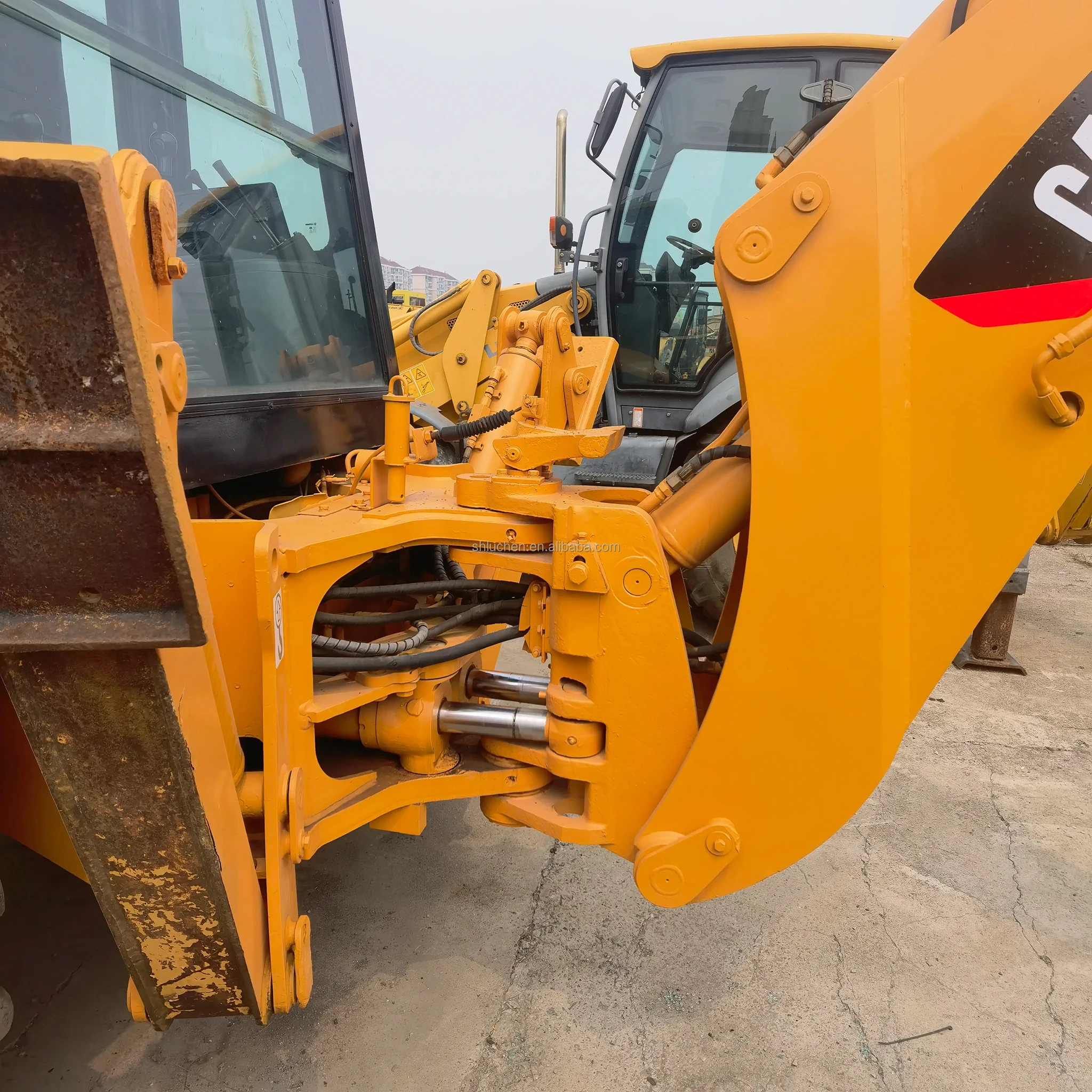 Mini Backhoe Loader 4x4 Wheel Cat 416 Used Caterpillar 416f 420e Cat