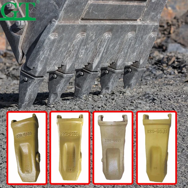 Excavator Teeth Bucket Cutting Edge Construction Spare Parts