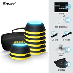 Baoblaze 6X lumières d'entraînement de réaction Lampe d'entraînement lumière réflexe Physique agilité Ensemble d'entraînement Vitesse agilité entraînement Baoblaze 6X lumières d'entraînement de réaction Lampe d'entraînement lumière réflexe Physique agilité Ensemble d'entraînement Vitesse agilité entraînement