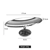 egg-shaped ice cream cup Beaded edge silver